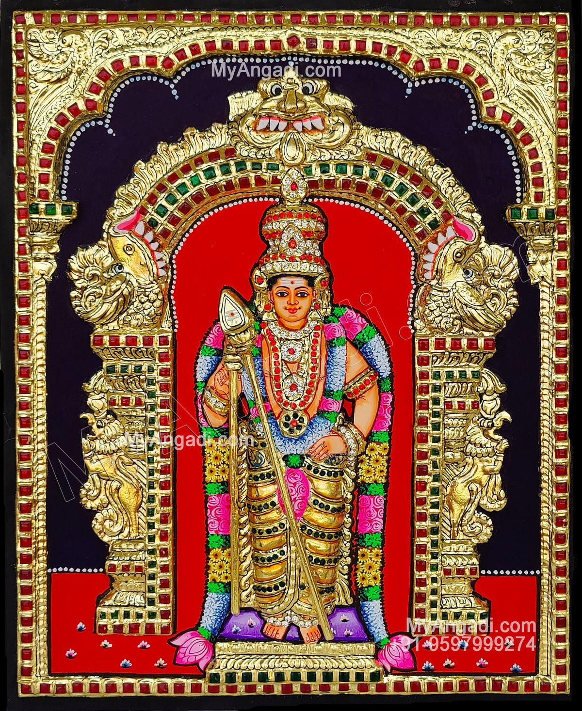 3D 5 Set Tanjore Paintings