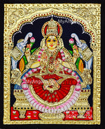 Gajalakshmi Tanjore Painting
