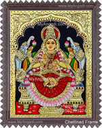 Gajalakshmi Tanjore Painting
