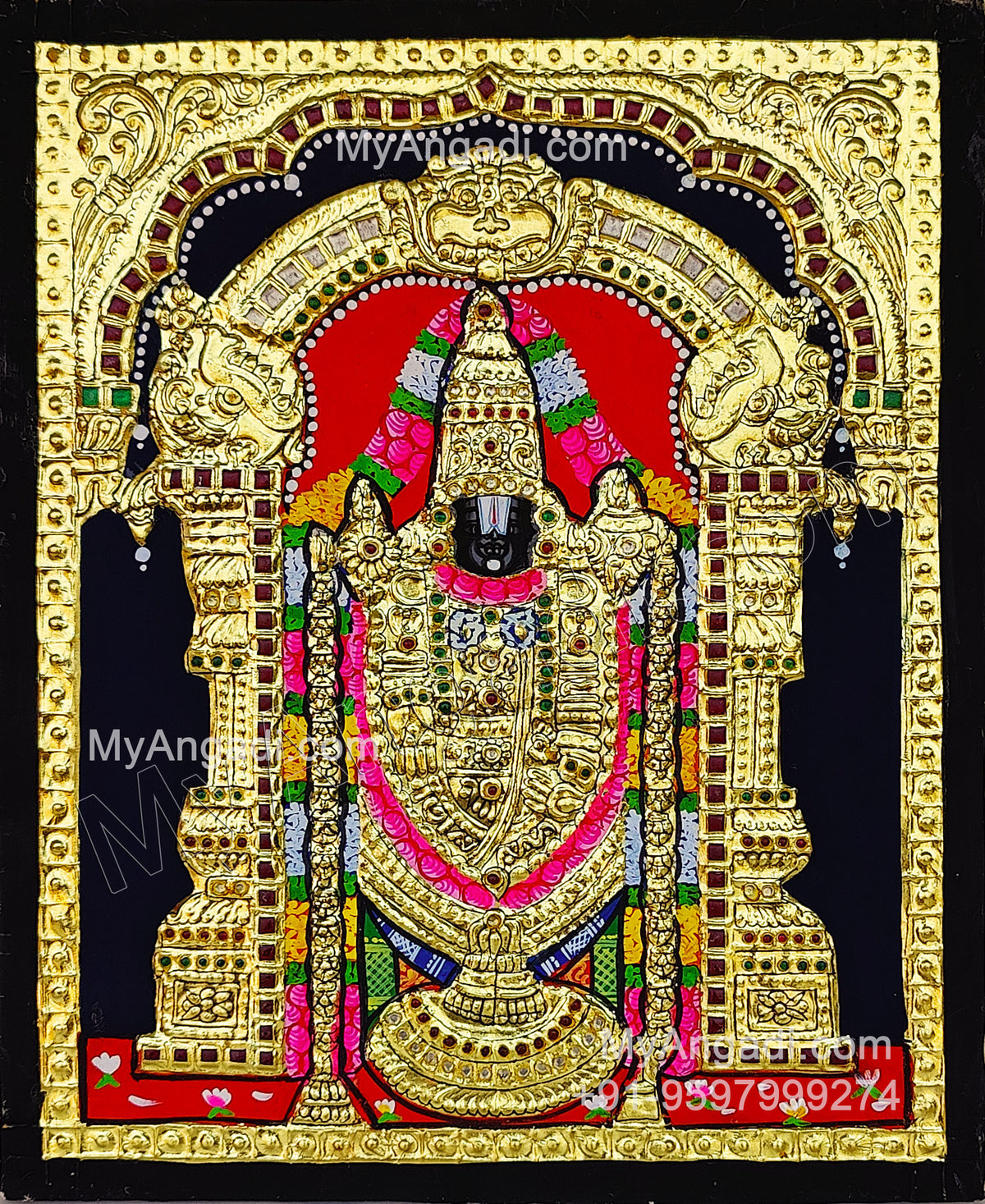5 Set Tanjore Paintings