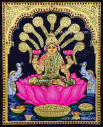 Gajalakshmi Tanjore Painting