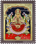Gajalakshmi Tanjore Painting