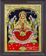 Gajalakshmi Tanjore Painting