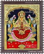 Gajalakshmi Tanjore Painting
