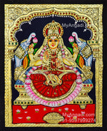 Gajalakshmi Tanjore Painting
