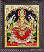 Gajalakshmi Tanjore Painting