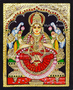 Gajalakshmi Tanjore Painting