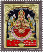 Gajalakshmi Tanjore Painting