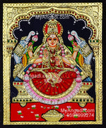 Gajalakshmi Tanjore Painting