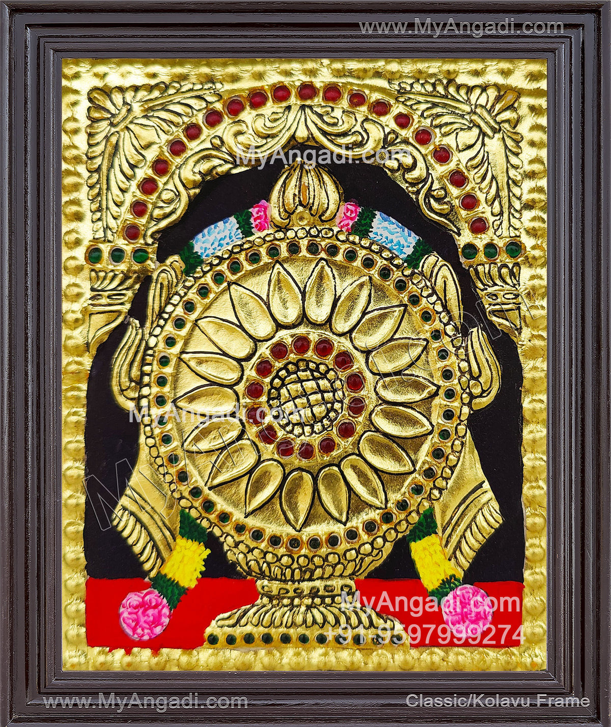 Small Chakra Tanjore Paintings