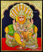 Lakshmi Narasimmar Tanjore Painting