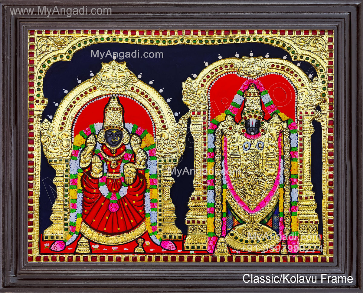 Balaji Thayar Tanjore Painting
