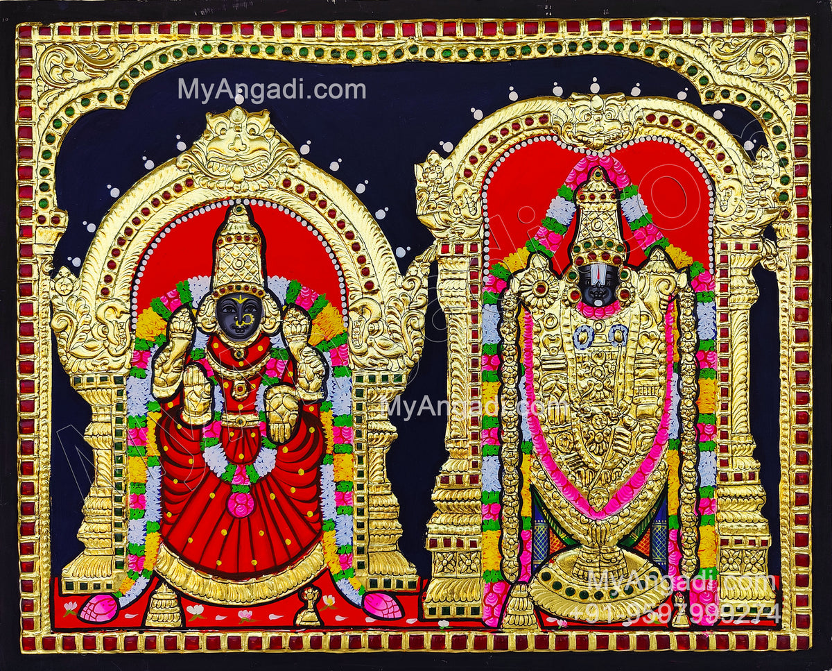 Balaji Thayar Tanjore Painting