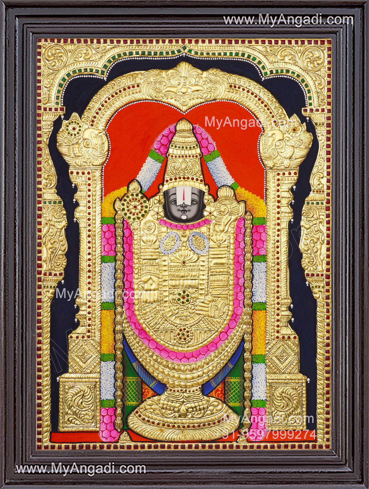 Balaji Tanjore Painting