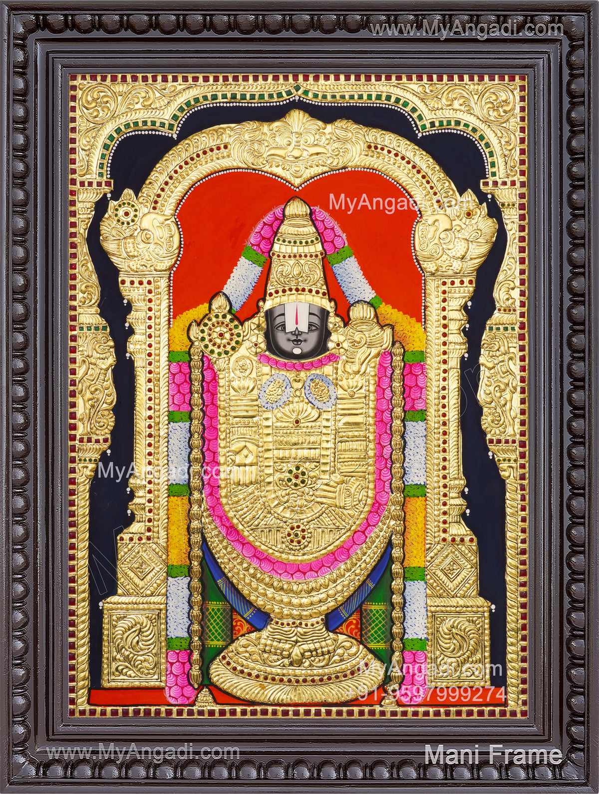Balaji Tanjore Painting
