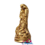 Vishnu Lakshmi Brass Statue