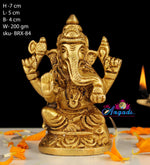 Ganesha Brass Statue