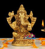 Ganesha Brass Statue