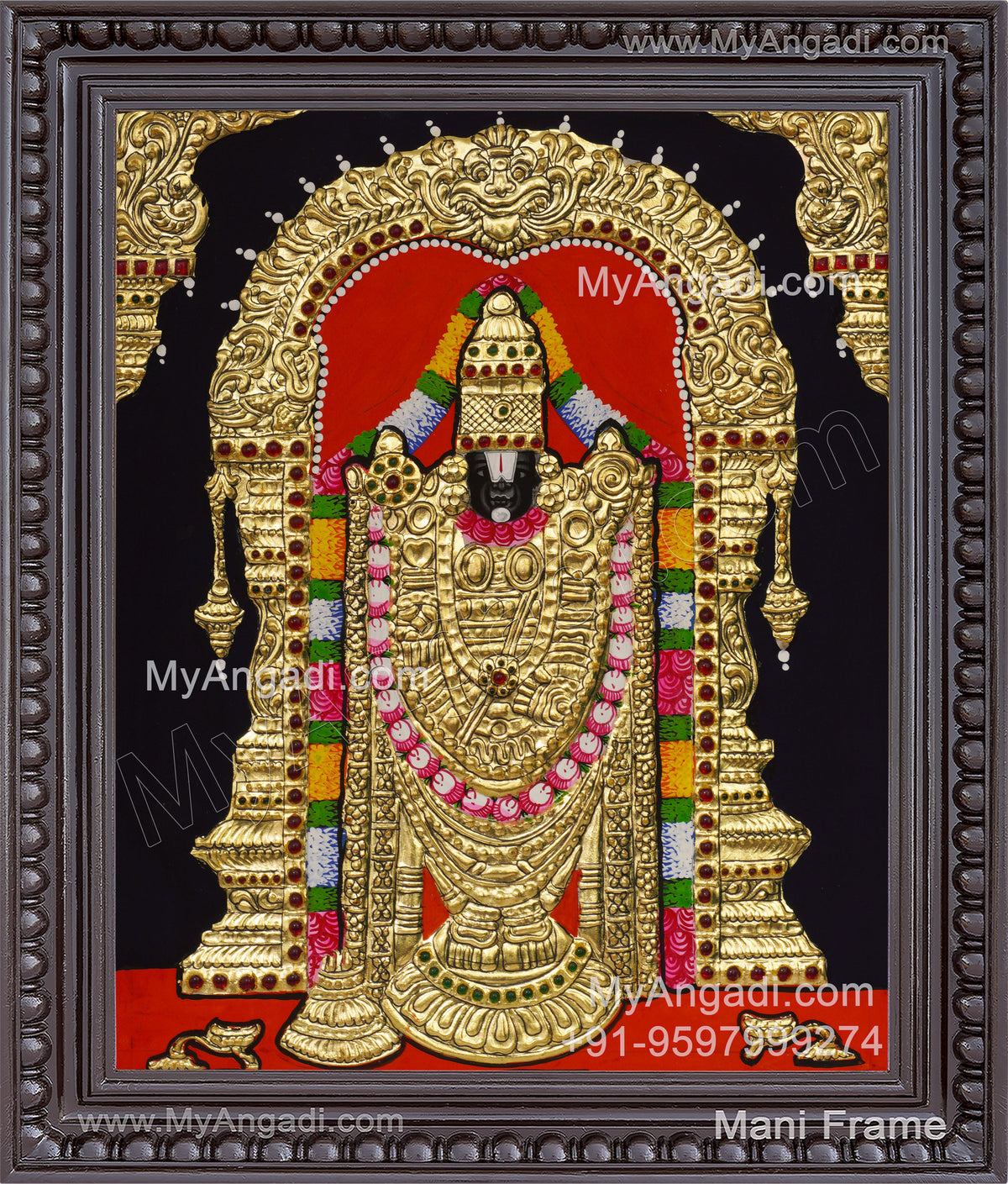Balaji Tanjore Painting