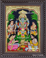 Sathya Narayana Swami Tanjore Painting