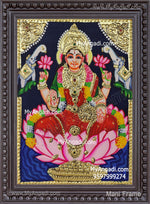 Gajalakshmi Tanjore Painting