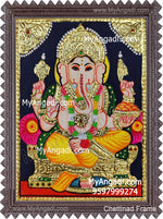 Ganesha Tanjore Painting