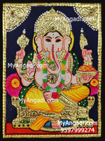 Ganesha Tanjore Painting