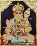 Hanuman Tanjore Painting