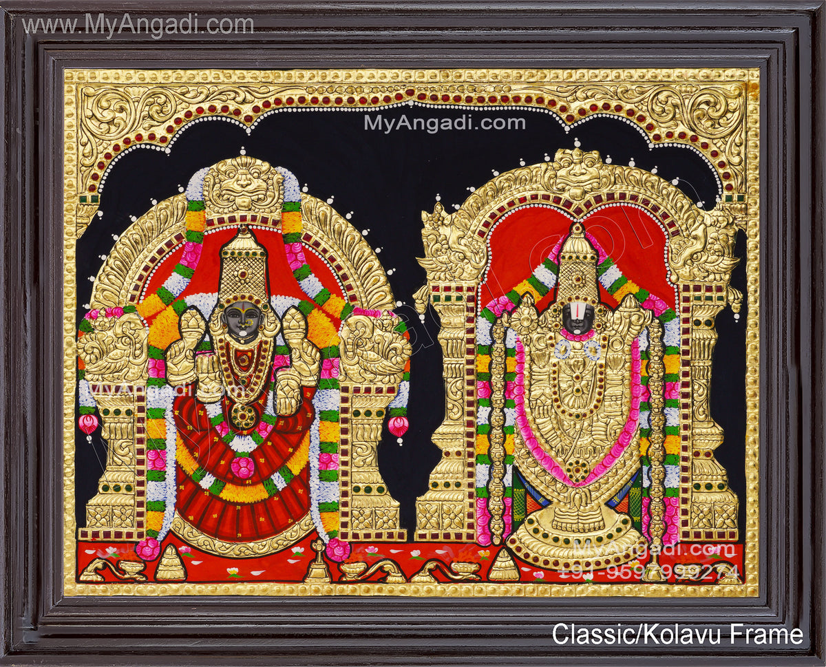 Balaji Thayar Tanjore Painting
