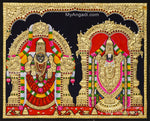 Balaji Thayar Tanjore Painting