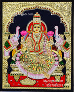 Gajalakshmi Tanjore Painting