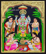 Sathyanarayana Tanjore Painting