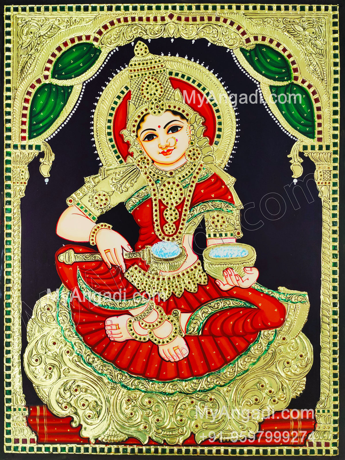 Annapurani Tanjore Painting