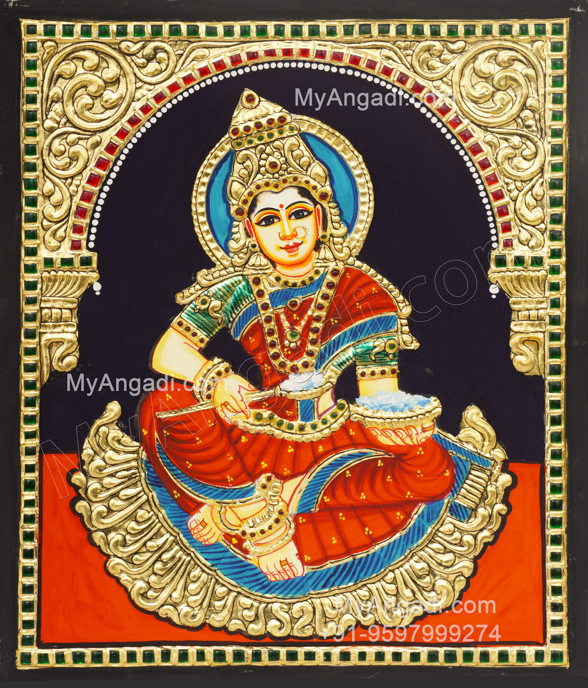 Annapoorani Tanjore Painting
