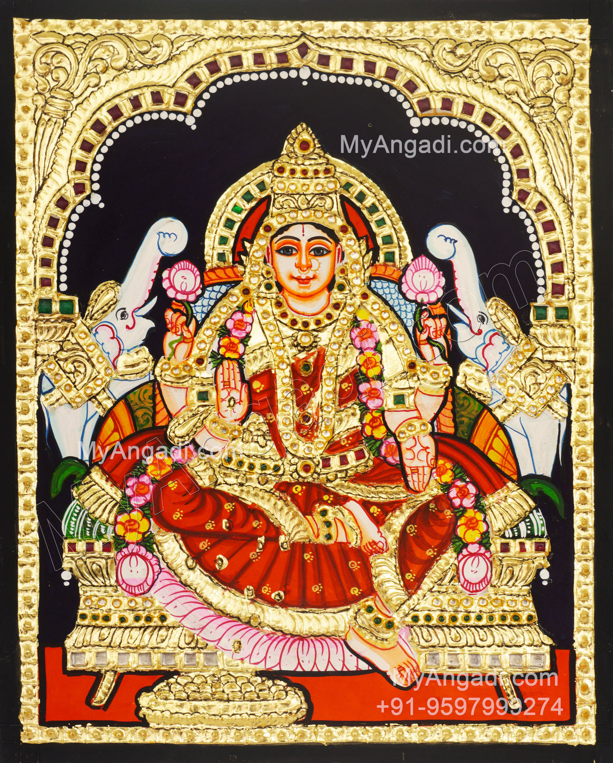 5 Set Tanjore Paintings