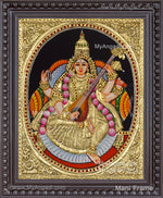 Saraswathi Tanjore Painting