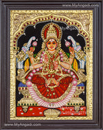 Gajalakshmi Tanjore Painting