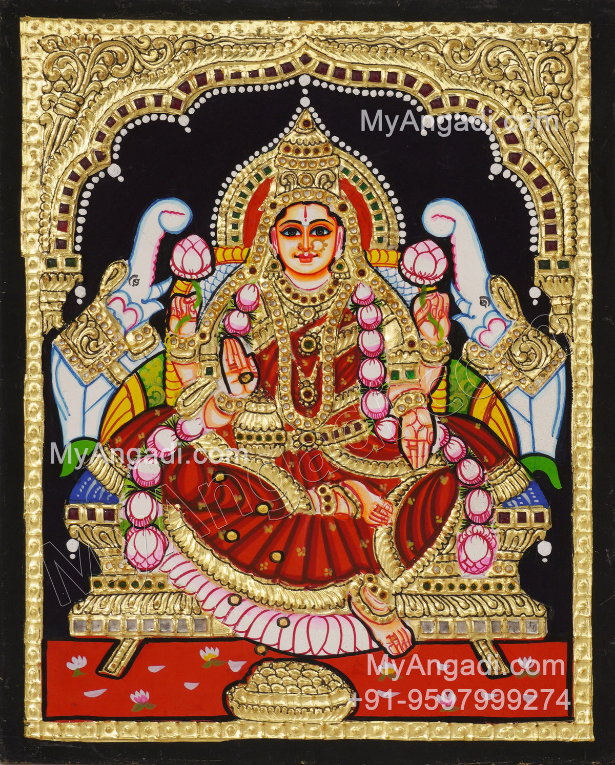 5 Set Tanjore Paintings