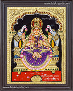Gajalakshmi Tanjore Painting