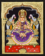 Gajalakshmi Tanjore Painting