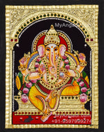 Ganesha Tanjore Painting, Ganesha Tanjore Painting