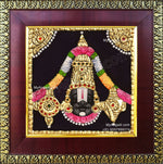 Balaji Face Tanjore Painting