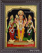 Murugan Valli Deivanai Tanjore Painting
