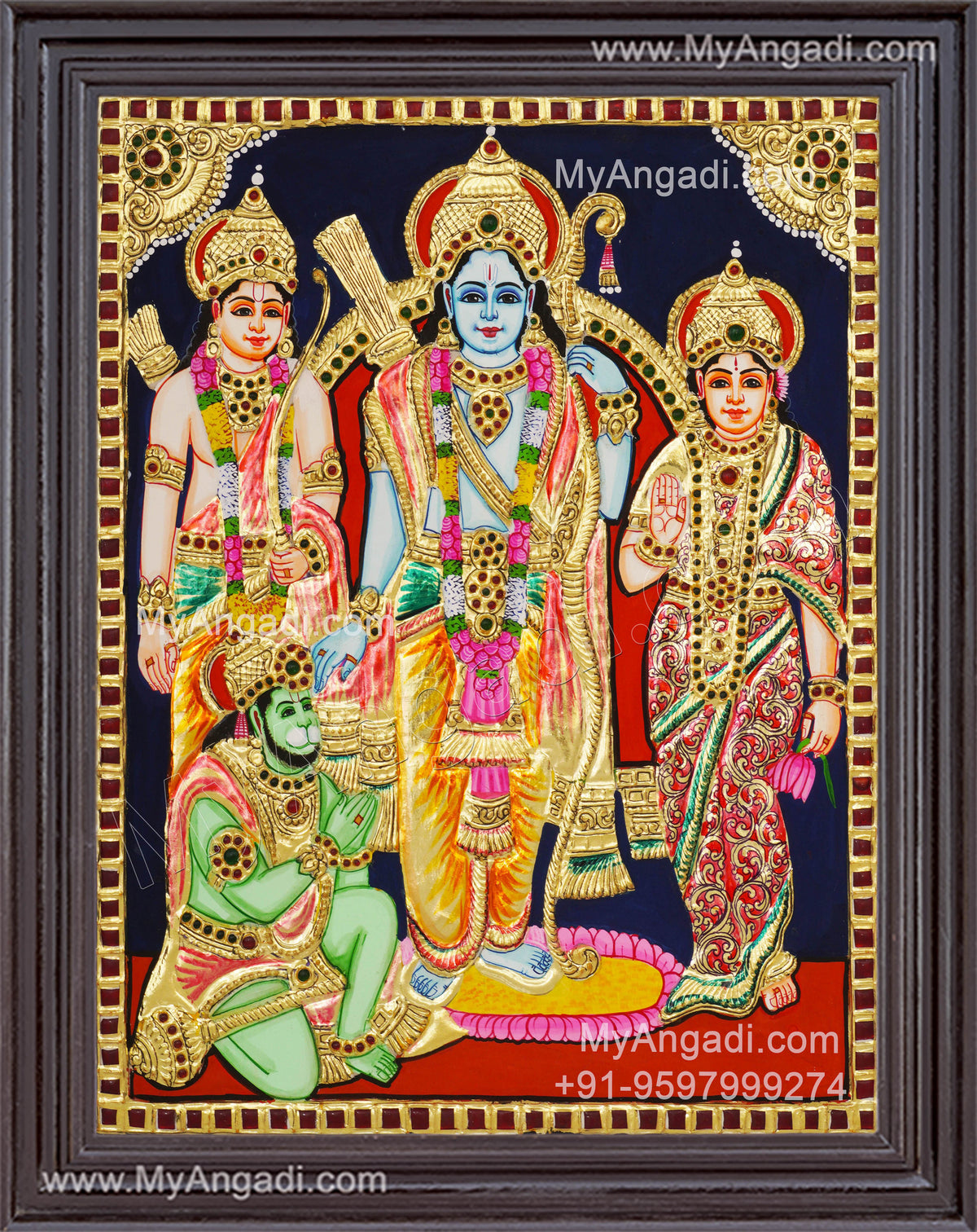 Ram Durbar Tanjore Painting