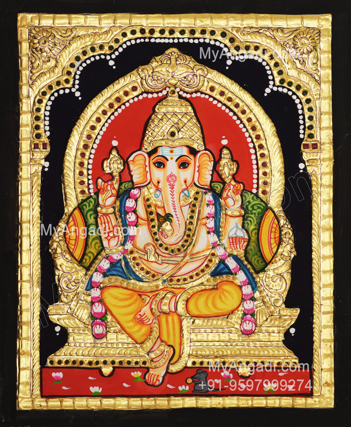 5 Set Tanjore Paintings