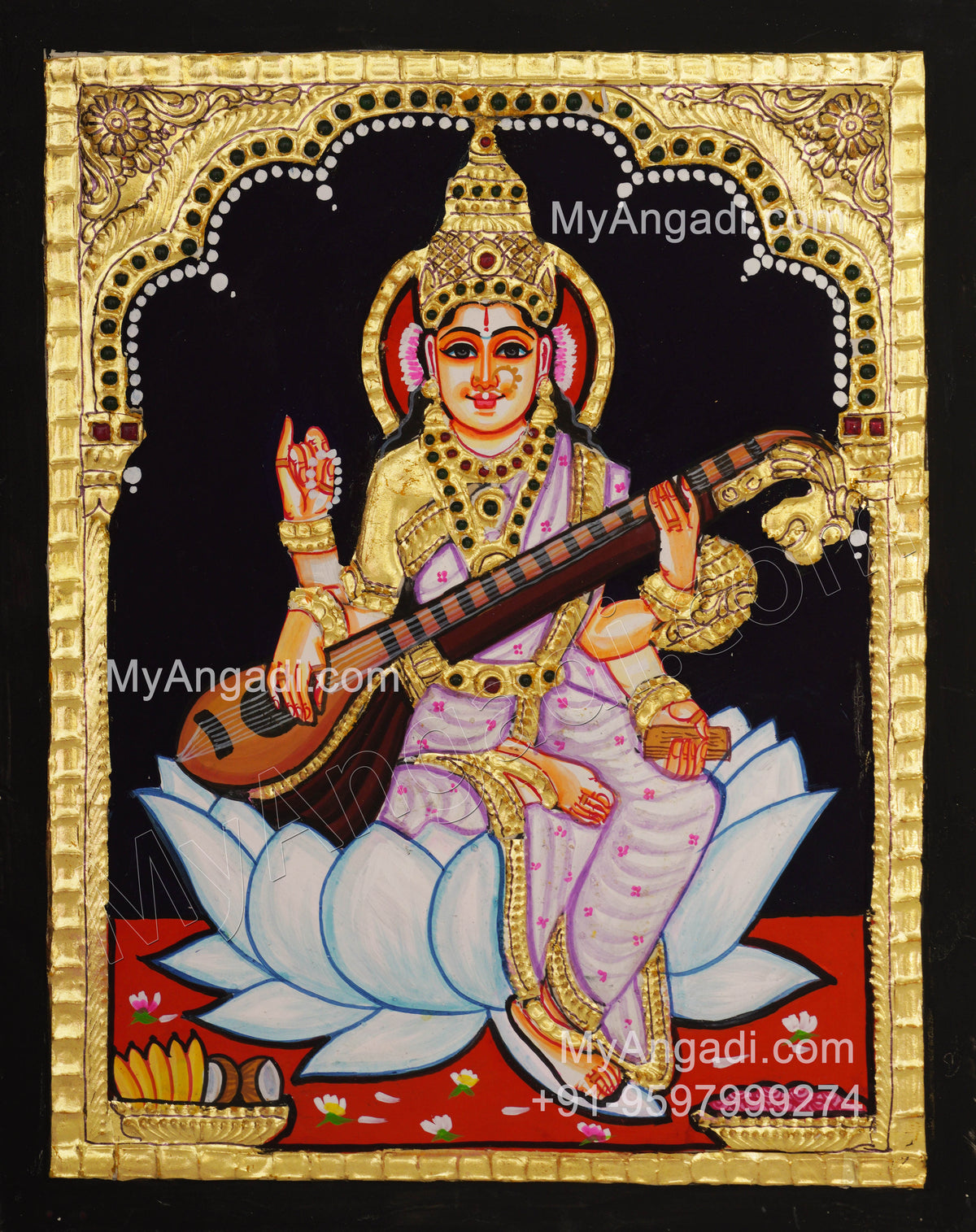 5 Set Tanjore Paintings