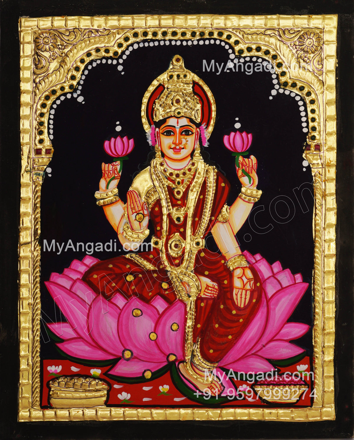 5 Set Tanjore Paintings