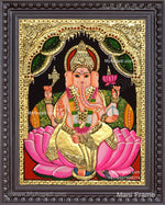 Ganesha Tanjore Painting