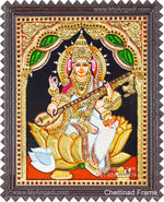 Saraswathi Tanjore Painting