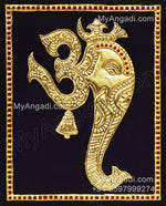 Om Ganesha Tanjore Painting
